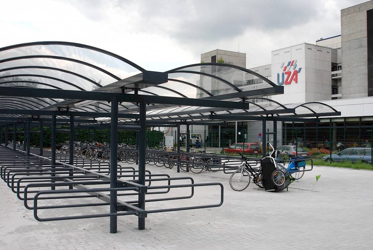 Tecno Art FIETSENSTALLING TA02® fietsenstalling UZA Antwerpen