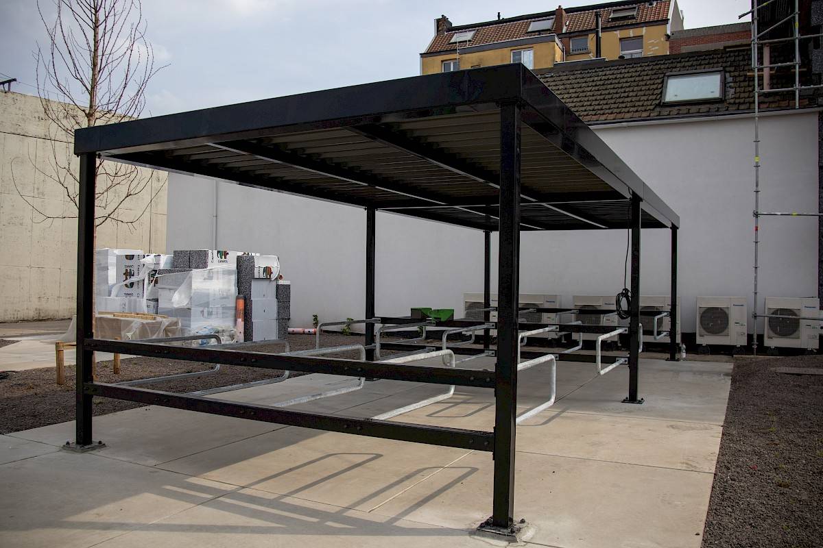 Tecno Art MODULO fietsoverkapping Antwerpen