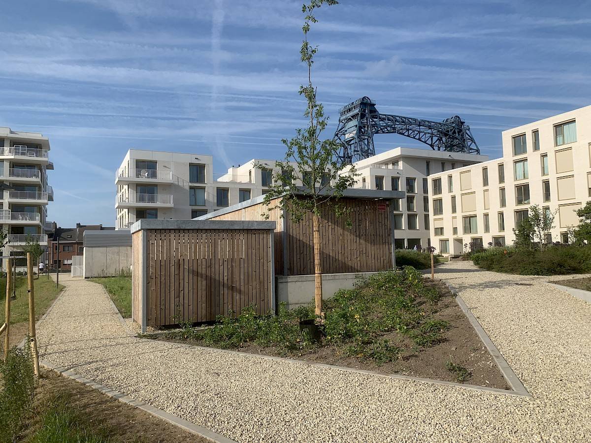 Tecno Art MODULO fietsoverkapping Willebroek