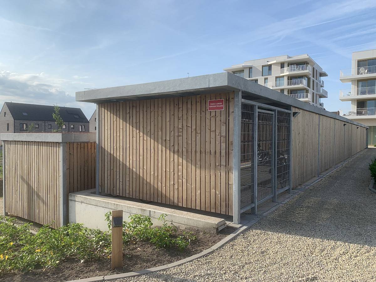 Tecno Art MODULO fietsoverkapping Willebroek