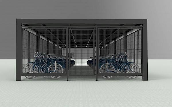 Tecno Art TECNO Q-LC® fietsenstalling